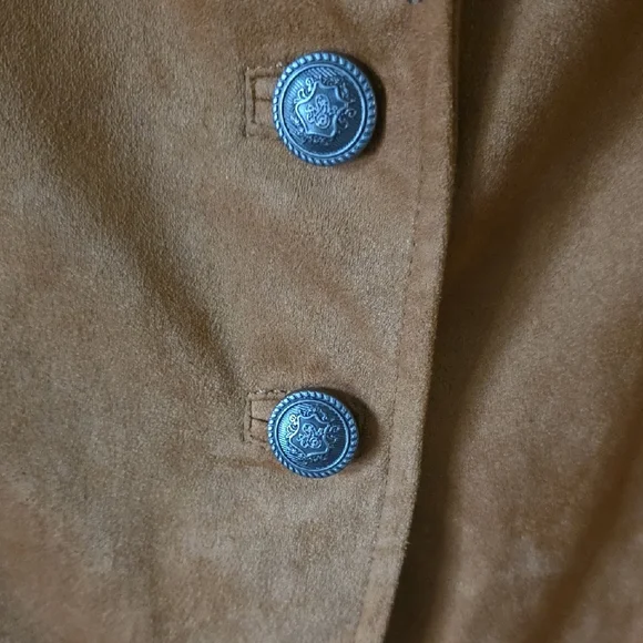 AmericanWEST CAROLYN Pollack Women's Faux Suede Fringe Jacket - Picture 3 of 10